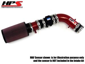 1996-1998 Toyota 4Runner 3.4L V6 HPS Shortram Air Intake Kit Cool Red 