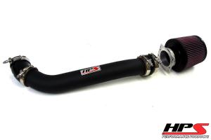 1989-1995 Toyota 4Runner 22RE 2.4L HPS Shortram Air Intake Kit Cool Black 