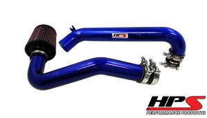 1996-2000 Honda Civic CX DX LX HPS Cold Air Intake (Converts to Shortram) Blue 