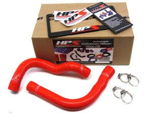 92-99 BMW E36 318 Series HPS Radiator Hose - (Red)