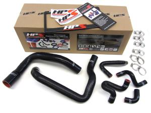 86-93 Ford Mustang GT/Cobra HPS Radiator Hose - (Black)