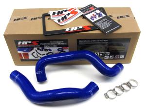 94-95 Ford Mustang GT/Cobra HPS Radiator Hose - (Blue)