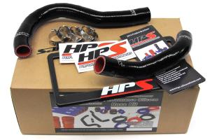 2002-2005 Honda Civic Si HPS Black Silicone Radiator Hose Kit Coolant EP3 - Black