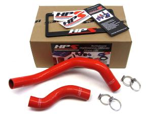 89-98 Nissan 240SX with SR20DET HPS Radiator Hose - (Red)