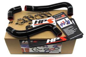 2004-2007 Scion xB HPS Black Silicone Radiator Hose Kit Coolant - Black