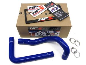 93-98 Toyota Supra Turbo HPS Radiator Hose - (Blue)