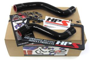 1996-2002 Toyota 4Runner V6 3.4L Manual Trans. HPS Black Silicone Radiator Hose Kit Coolant - Black