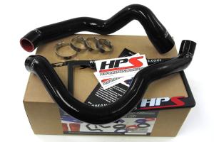 1991-2001 Jeep Cherokee XJ 4.0L HPS Black XJ Silicone Radiator Hose Kit Coolant - Black