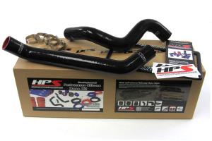 2007-2011 Jeep Wrangler JK & Unlimted 3.8L V6 HPS Black JK Silicone Radiator Hose Kit Coolant - Black