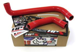 2004-2006 Toyota Sequoia V8 4.7L HPS Red Silicone Radiator Hose Kit Coolant - Red