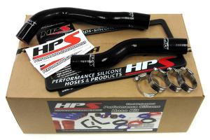 2009-2013 Honda Fit HPS Black Silicone Radiator Hose Kit Coolant - Black