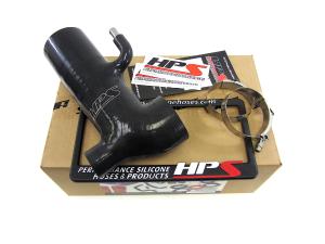 2013-2014 Scion FRS HPS Black Silicone Air Intake Hose Post MAF Retain Stock Sound Tube - Black