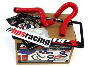 1990-1993 Mazda Miata 1.6L HPS Red Silicone Heater Coolant Hose Kit - Red