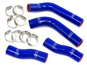 1990-1999 Toyota MR2 3SGTE Turbo HPS Blue 3SGTE Silicone Front Radiator Hose Kit Coolant - Blue