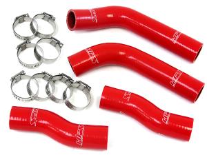 1990-1999 Toyota MR2 3SGTE Turbo HPS Red 3SGTE Silicone Front Radiator Hose Kit Coolant - Red