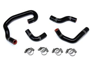 1990-1995 Toyota 4Runner 3.0L V6 Left Hand Drive without Rear Heater HPS Black Silicone Heater Coolant Hose Kit - Black