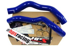 1994-1995 Ford Mustang Base V6 3.8L HPS Blue Silicone Radiator Hose Kit Coolant - Blue