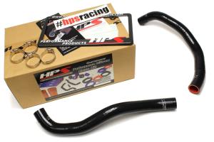 2003-2007 Honda Accord 2.4L 4Cyl HPS Black Silicone Radiator Hose Kit Coolant - Black