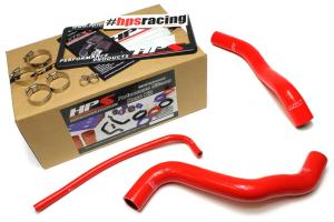 2012-2015 Chevy Camaro SS / ZL1 6.2L V8, Z28 7.0L V8 HPS Red Silicone Radiator Hose Kit Coolant - Red