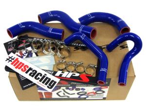 1994-1997 Mazda Miata 1.8L HPS Blue Silicone Radiator + Heater Hose Kit Coolant - Blue