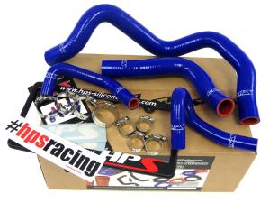 1999-2005 Mazda Miata 1.8L HPS Blue Silicone Radiator + Heater Hose Kit Coolant - Blue