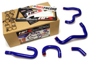 2000-2005 Honda S2000 HPS S2K Blue Silicone Heater Coolant Hose Kit - Blue