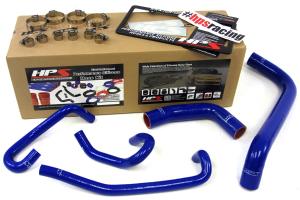 2004-2006 Toyota Sequoia 4.7L V8 Left Hand Drive HPS Blue Silicone Radiator + Heater Hose Kit Coolant - Blue