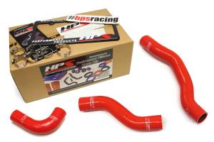 1989-1995 Toyota 4Runner 22RE Non Turbo EFI HPS Red Silicone Radiator Hose Kit Coolant - Red