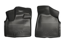 08-16 Dodge Grand Caravan, 08-16 Chrysler Town & Country Husky Floor Liners - Front, Black