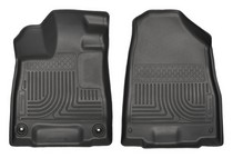 14-16 Acura MDX Husky Floor Liners - Front, Black