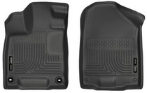 16 Honda Pilot Husky Floor Liners - Front, Black