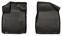 13-15 Nissan Pathfinder Husky Floor Liners - Front, Black