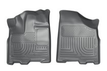 11-15 Toyota Sienna Husky Floor Liners - Front, Grey