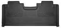 15-16 Ford F-150 SuperCab Pickup Husky Floor Liner - 2nd Seat (Full Coverage), Black