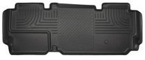 08-10 Ford F-250, 10 Ford F-450, 08-10 Ford F-350 Husky Floor Liner - 2nd Seat (Full Coverage), Black