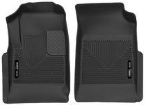 15-16 Chevrolet Colorado, 15-16 GMC Canyon Husky Floor Liners - Front, Black