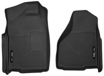 02-16 Dodge Ram 1500 Automatic Transmission Husky Floor Liners - Front, Black