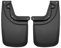 05-14 Toyota Tacoma Husky Mud Guards - Rear, Black