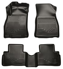 11-15 Nissan Juke Husky Floor Liners - Front & 2nd Seat (Footwell Coverage), Black