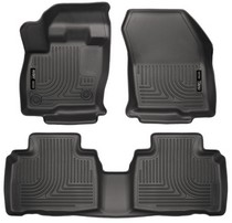 15 Ford Edge Husky Floor Liner - 2nd Seat, Front, Black