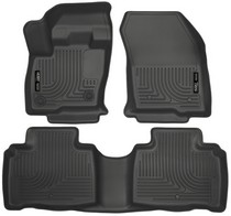 16 Lincoln MKX Husky Floor Liner - 2nd Seat, Front, Black