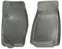 2005-2010 Jeep Grand Cherokee Husky Classic Style Front Seat Floor Liners – Grey