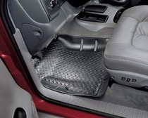 1998-2004 Dodge Dakota Husky Classic Style Front Seat Floor Liners - Black
