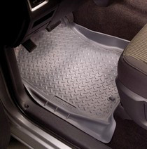 1998-2004 Subaru Outback, 2000-2004 Subaru Impreza WRX, 2006-2008 Subaru Impreza WRX, Legacy, Outback Husky Classic Style Front Seat Floor Liners – Grey