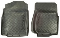 1999-2006 Chevrolet Silverado, 1999-2006 GMC Sierra Husky Classic Style Front Seat Floor Liners - Black