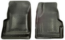 1997-2006 Wrangler Husky Classic Style Front Seat Floor Liners - Black