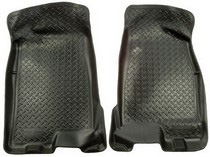 , 2004-2011 Chevrolet Colorado (Crew Cab), 2004-2011 GMC Canyon (Crew Cab) Husky Classic Style Front Seat Floor Liners – Black 