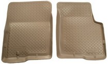 2004-2008 Ford F150, Lincoln Mark LT Truck Husky Classic Style Front Seat Floor Liners – Tan