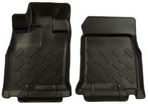 2007-2010 Toyota FJ Cruiser (Behind Second Seat) Husky Classic Style Front Seat Floor Liners - Black