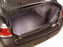 2008-2011 Ford Focus Husky WeatherBeater Rear Cargo Floor Liner – Black